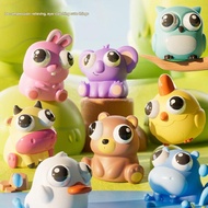 Eye Popping Squishy Toys Slow Rebound Cute Cartoon Animals Soft Stretch Rabbit Fidget Toys Stress Re