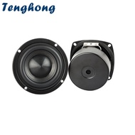 Gz Tenghong 2Pcs 3 Inch Woofer HIFI Bass Speaker 4Ohm 8Ohm 25W