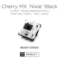 Cherry Nixie (MX Black Clear Top) Linear Mechanical Switch for Mechancial Keyboards
