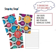 SBS A6 60gsm Note Book 60pgs [SBS0216]
