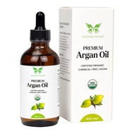 USDA Certified Organic Argan Oil (4 Oz) 100% Pure Natural, Chemical-Free, Vegan, Hexane-Free, Health