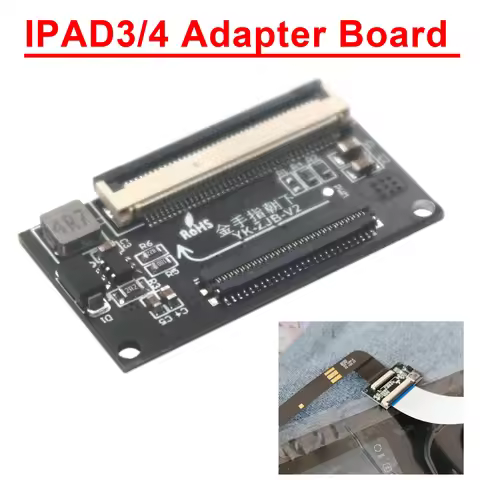 IPad 3 iPad 4 Adapter Board EDP 40PIN convert TO 40P iPad 3/4 51Pin 9.7 Inch LCD Display Converter