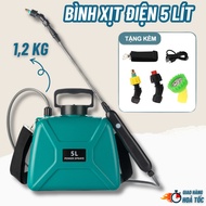 5L Handheld Electric Plant Watering Sprayer, 5L Electric Sprayer, Multi-Purpose Sprayer with Accesso