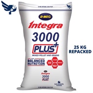 B-MEG Integra 3000 Plus Mixed Pellet and Grains 25KG Repacked - Poultry - Chicken - with Balanced Nu