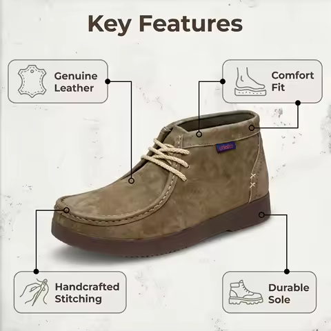 Men's Premium Leather Handcrafted Sewn Boots Elegant Mocassin Man Shoes, Chelsea Boots Men,botas par