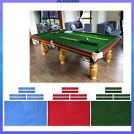 [Flameer2] 9ft Worsted Billiard Pool Table Cloth Billiard Felt w/ Cushion Rail Red
