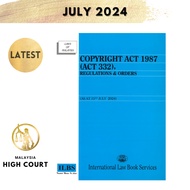 Copyright Act 1987 (Act 332), Regulations & Orders [As at 15th July 2024]