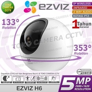 Ezviz H6 5MP 3K CCTV CAMERA SMART WIFI CAMERA IP PTZ 360 PANORAMIC Ori