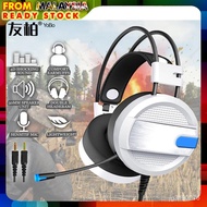 YOBO A10 Pro In Gaming Headset Headphones Earphone with Mic for Laptop/PC Q7UV