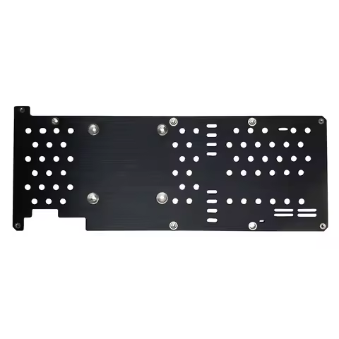 New GeForce backboard for GTX 1080TI/TITAN X/TITAN XP/980TI public graphics card backplane With Moun