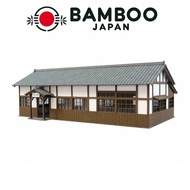 1/87 scale Scene Series Station Building-4 MK05-27 Paper Craft