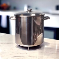 Stock Pot 26cm Thick Premium Stainless Steel Pot 14,5qt Ex Brand Overseas LS1A9 LovelynaStore KiwiCo