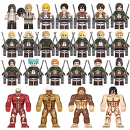 Minifigure Attack on TiTan Assembly Toy Minifigures Attack on TiTan Comic Characters (WM6148, WM6165