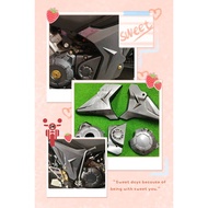 Honda RS 150 Accessories Cover Clutch Magnet Sprcoket Body Lower Cover Carbon Set 4 in 1 RS150 RS150R V1 V2 Winner 150