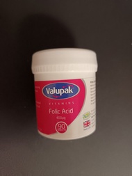 Valupak Folic Acid 葉酸400ug 90 Tablets