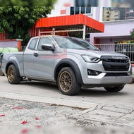 คิ้วล้อ/ซุ้มล้อ/โป่งล้อ 4 นิ้ว อีซูซุ ดีแม็ก Isuzu D-max 2020 2021 2022 2023  เรียบ (รุ่นเตี้ยแคป/รุ
