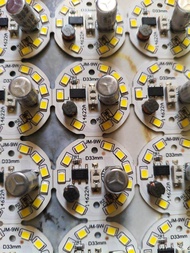 mesin lampu pcb led ac 9w 9v