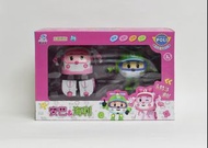變形警車珀利安巴與海利 Robocar Poli Amber & Helly