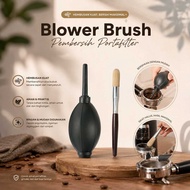Slyz Blower Brush Coffee Grinder Portafilter 2in1 Cleaning Accessories - Slyz20 DF