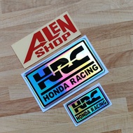 HRC HUNGGER COVER EMBLEM RAISED STICKER AND HRC SENSOR COVER