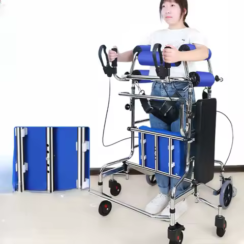 Elderly walker multifunctional lower limb assisted walking standing frame stroke hemiplegia adult wa