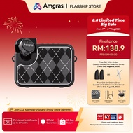 Amgras Mic Pro 1 High-Volume Wireless Lavalier Microphone For Teaching, Tour Guides, and Outdoor Exp