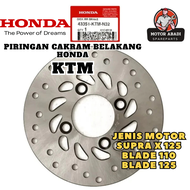 43351-KTM-N31 ORIGINAL Piringan Rem Cakram Belakang Honda KTM Supra X 125 Blade 110 Blade 125