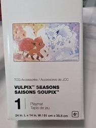 Pokemon TCG Vulpix Seasons Playmat卡墊