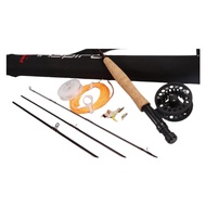 Carbon Fly Fishing Rod Fly Rod Set FLY Rod4Festival2.4Rice2.7Mifei Fishing Rod with Reel and Rod Buc