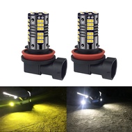 2pcs Car LED Fog Lights H8 H11 9006 HB4 PSX24W H10 9145 9140 H16 9005 HB3 Bulbs Auto Driving DRL Day