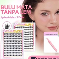 MATA DOROLAB Set DIY Free Tweezers Glueless Cluster Eyelash Extension/ Glueless Eyelash Extension/