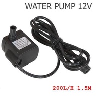 ปั๊มจุ่ม 12V 200ลิตร/ชั่วโมง น้ำพุแมว ปั๊มน้ำ DC12V 200L/H ปั๊มจุ่มขนาดเล็ก ปั๊มแบบจุ่ม 3W Submersible Water Pump For Aquarium Pond Fish Tank Fountain Water Pump Hydroponics