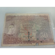 50 cents  straight settlements and malay state 1941