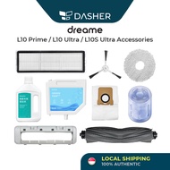 Dreame L10 Prime / L10 Ultra / L10S Ultra Robot Vacuum Cleaner Accessories Main Brush Side Brush Dus