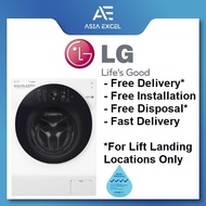 LG FG1612H3W 12/8KG INVERTER DIRECT DRIVE SMART FRONT LOAD 2 IN 1 WASHER CUM DRYER