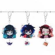Demon Slayer Demon Slayer Pendant Keychain Demon Slayer Anime Acrylic Bag Pendant