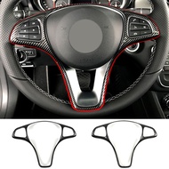 Car Steering Wheel Trim Cover For Mercedes Benz A B C E GLA CLA GLC GLS GLE V Class W176 W246 W205 W