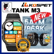 KOSPET RUGGED SMART WATCH M3 MILITARY GRADE TEST