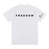 Freedom Tee American Charlie Kirk T-Shirt High Quality Cotton For Women/Men Streetwear Fashion