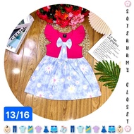 [1-6Y] Baju Gaun Budak Perempuan Murah Gaun Kanak Kanak Kids Dress Sleeveless Girls Dress Girl Kid Dresses Cotton Harian