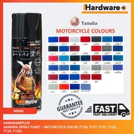 [HARDWAREPLUS] SAMURAI Spray Paint Motorcycle Color - Yamaha (Y124, Y127, Y131, Y132, Y-133, Y-136) 