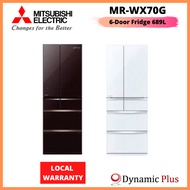Mitsubishi MR-WX70G Folio Series 6 Doors Fridge - 689L