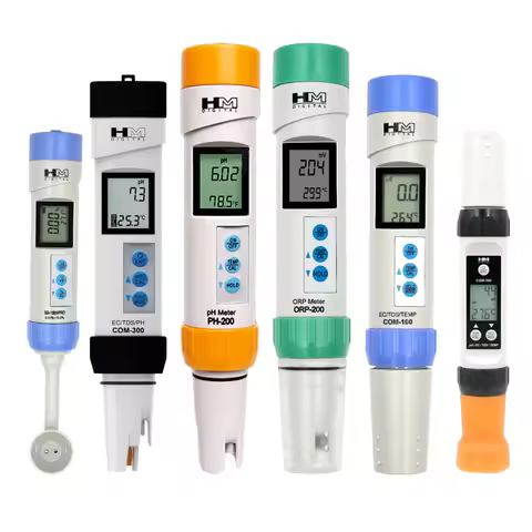 Digital ORP pH TDS Meter Temperature Tester Waterproof With Automatic Calibration Portable Tester HM