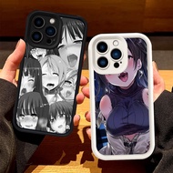 Case for iPhone 8 13 Pro Max Plus Silicone Case H-19 Ahegao Anime
