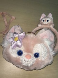 Disney 正品 正貨 LinaBell 玲娜貝兒 Crossbody Handbag 小手袋 廢包 毛毛袋 斜孭袋 側背包 斜背包  Headband Set 頭箍  髮箍 生日禮物聖誕禮物周年嘅