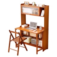Radiant Retreat Home Furnishing Bamboo Foldable Computer Desk 电脑桌 (83cm/103cm)