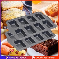 8 Cavity Mini Loaf Pan Non-stick Bread Pan Carbon Steel Brownie Pan Versatile Small Bread Loaf Pan