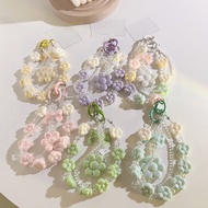 Dopamine Trendy Pendant Hand Strap Short Earphone Case Universal Flower Hand Chain Lanyard Phone Cas