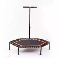 Fitness Trampoline Bounce Bed Adult and Children Home Indoor Trampoline Gym Spring Jump Bed