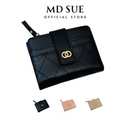 MD SUE Dompet Wanita【OO Bag】Beg Duit Permpuan PREMIUM VERSATILE FASHION DESIGN MULTI CARD SHORT SMAL